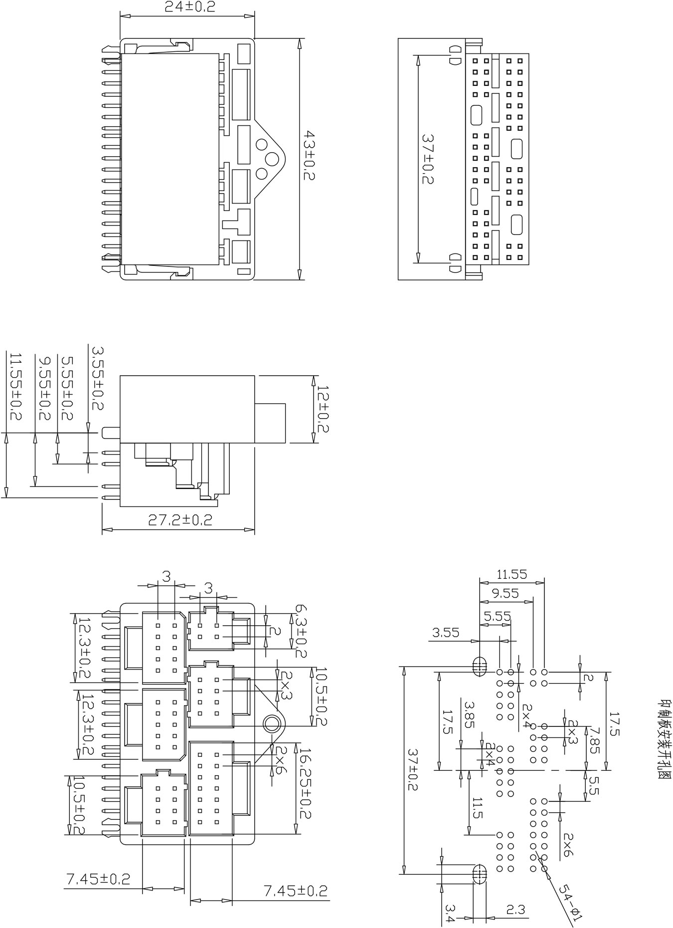 54P弯针座 Model (1).jpg