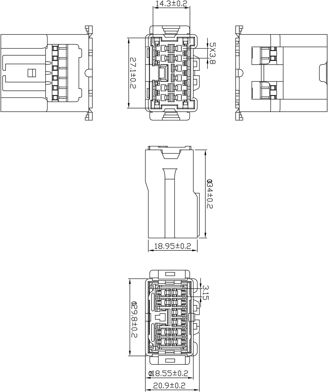 XCL-200110-10P母壳 Model (1).jpg